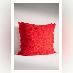 Anthropology Cloudy Bouclé Pillow. Large 22”X22”